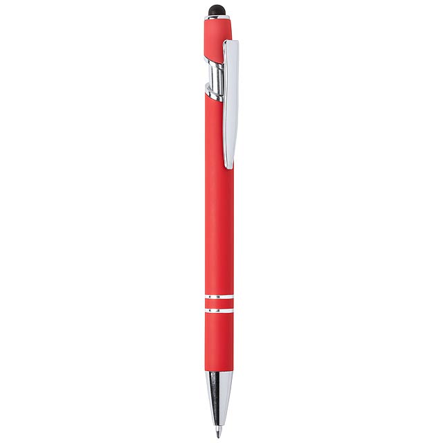 Lekor touch ballpoint pen - red