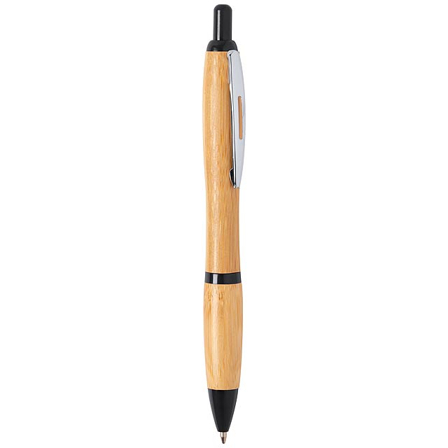 Dafen bambusové kuličkové pero - čierna