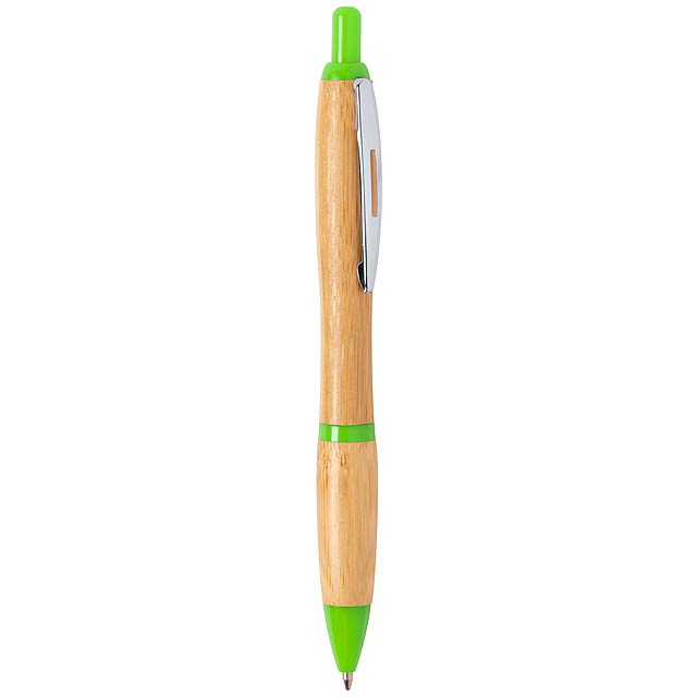 Dafen bamboo ballpoint pen - lime