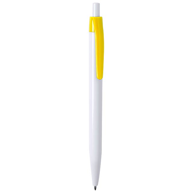 Kific kuličkové pero - žlutá