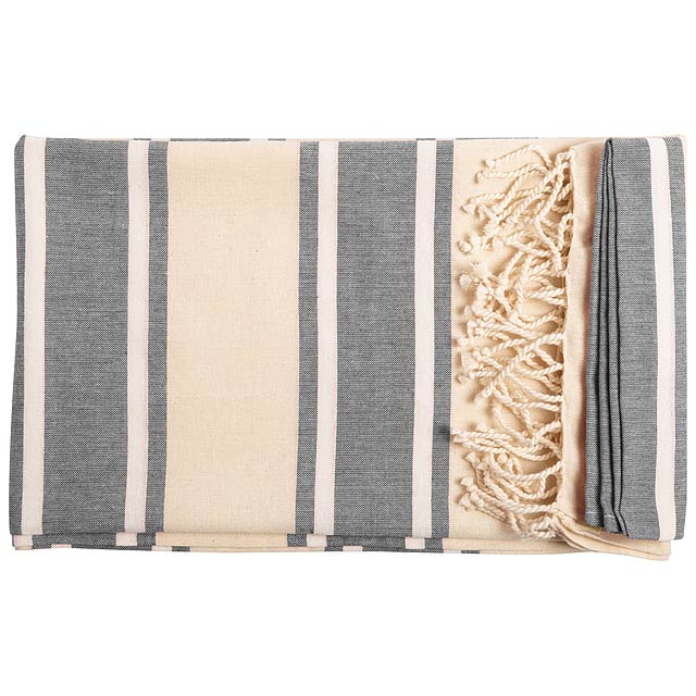 Yistal beach towel - grey