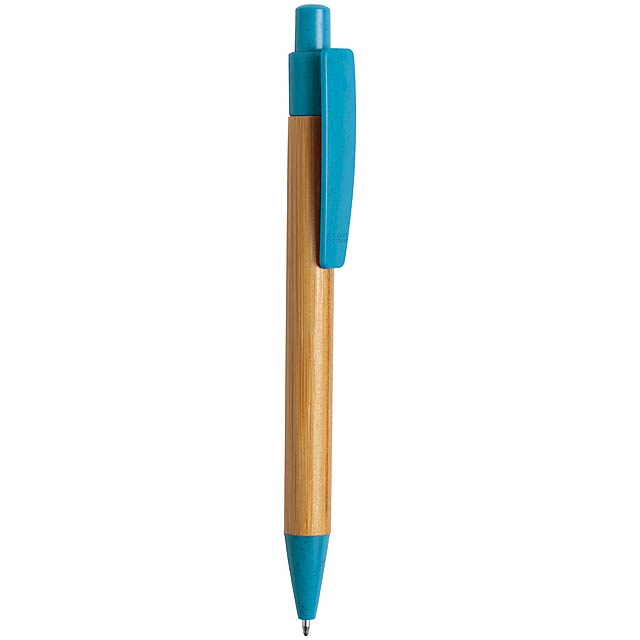 Sydor bambusové kuličkové pero - modrá