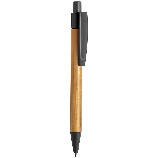 Sydor bambusové kuličkové pero - černá