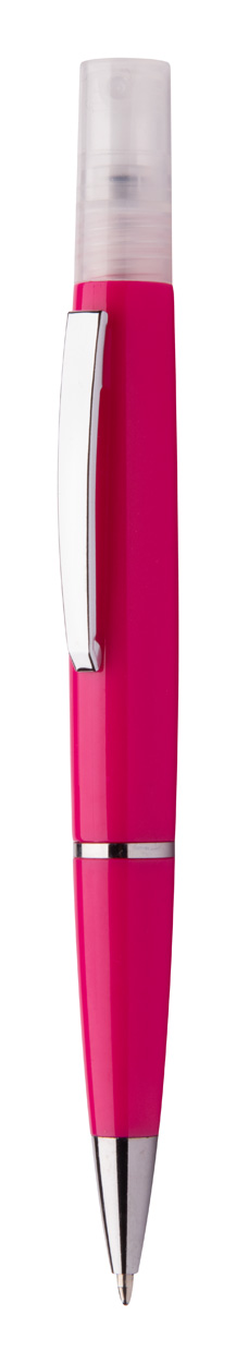 Tromix ballpoint pen with spray - pink