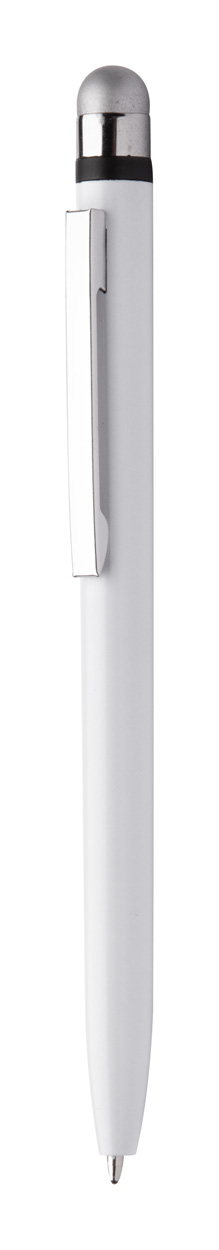 Verne antibakterieller Touch-Kugelschreiber - Weiß 