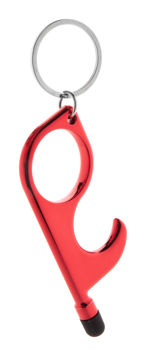 Cimak hygiene key with stylus - red