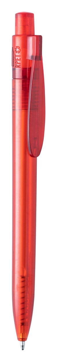 Hispar RPET-Kugelschreiber - Rot