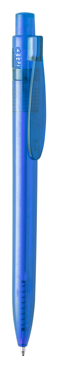 Hispar RPET ballpoint pen - blue