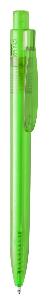 Hispar kuličkové pero RPET - zelená