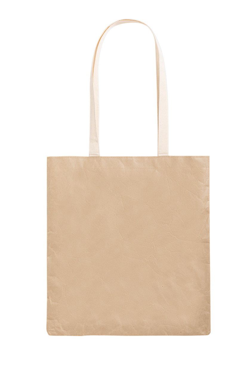 Curiel paper shopping bag - beige