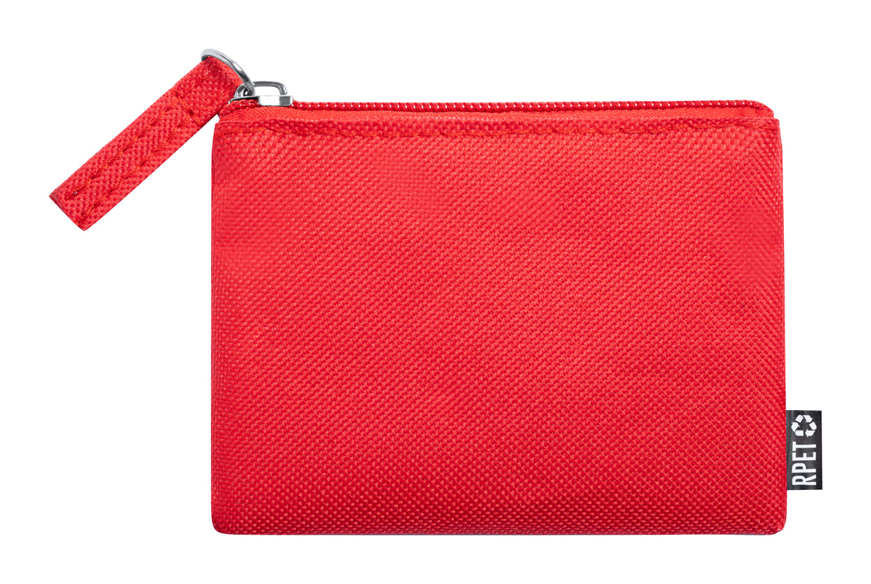 Nelsom RPET wallet - red