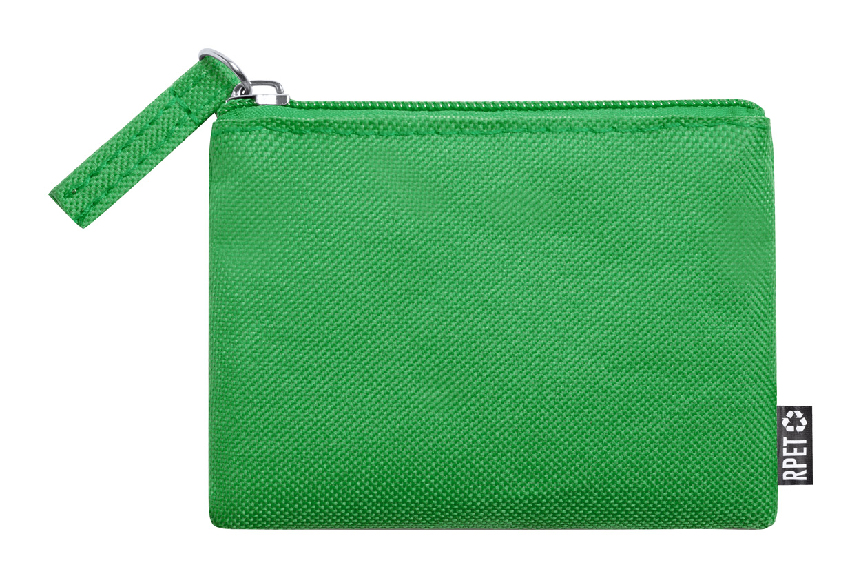 Nelsom RPET wallet - green