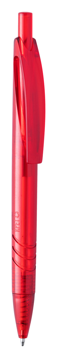 Andrio kuličkové pero RPET - červená