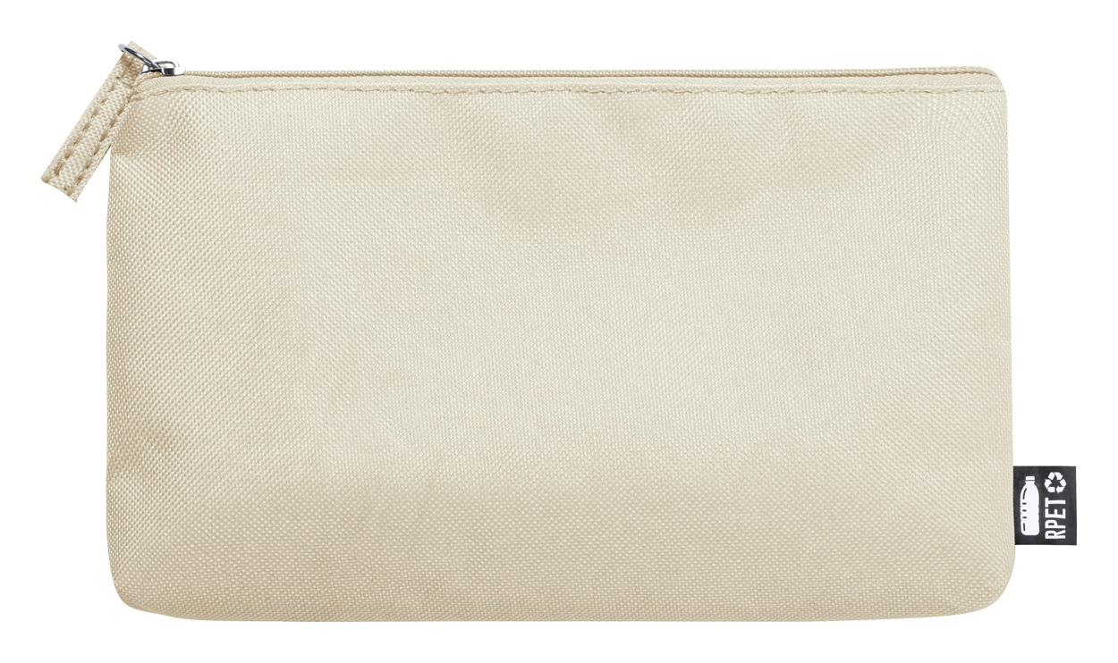 Akilax RPET cosmetic bag - beige