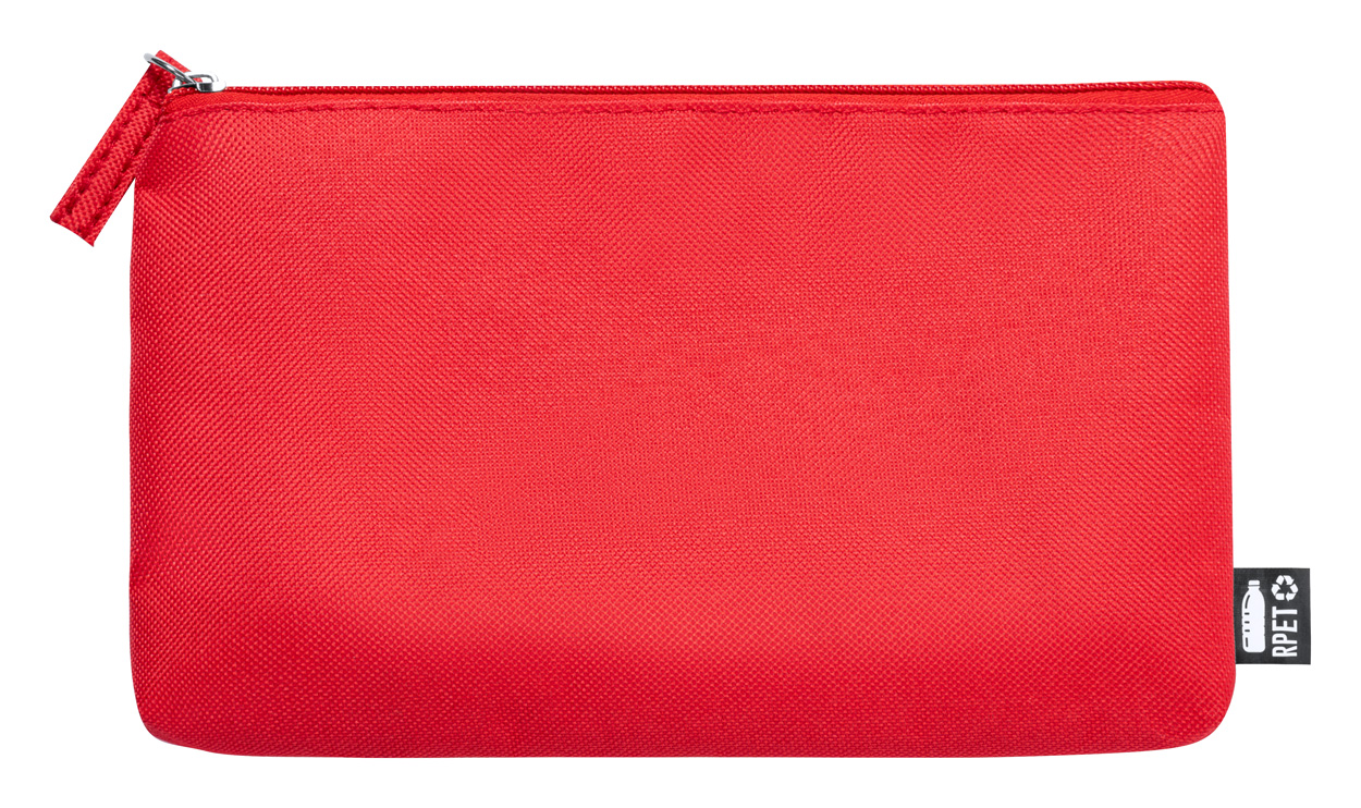 Akilax RPET cosmetic bag - red
