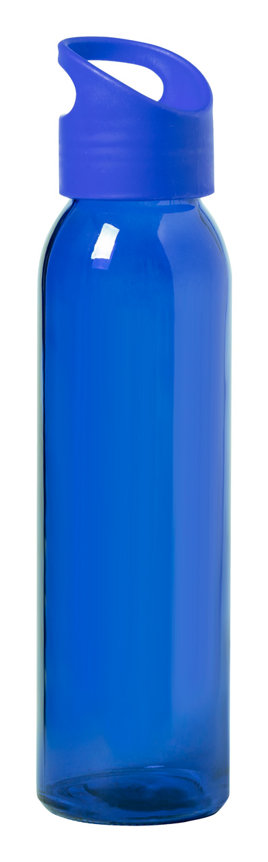 Tinof glass sports bottle - blue