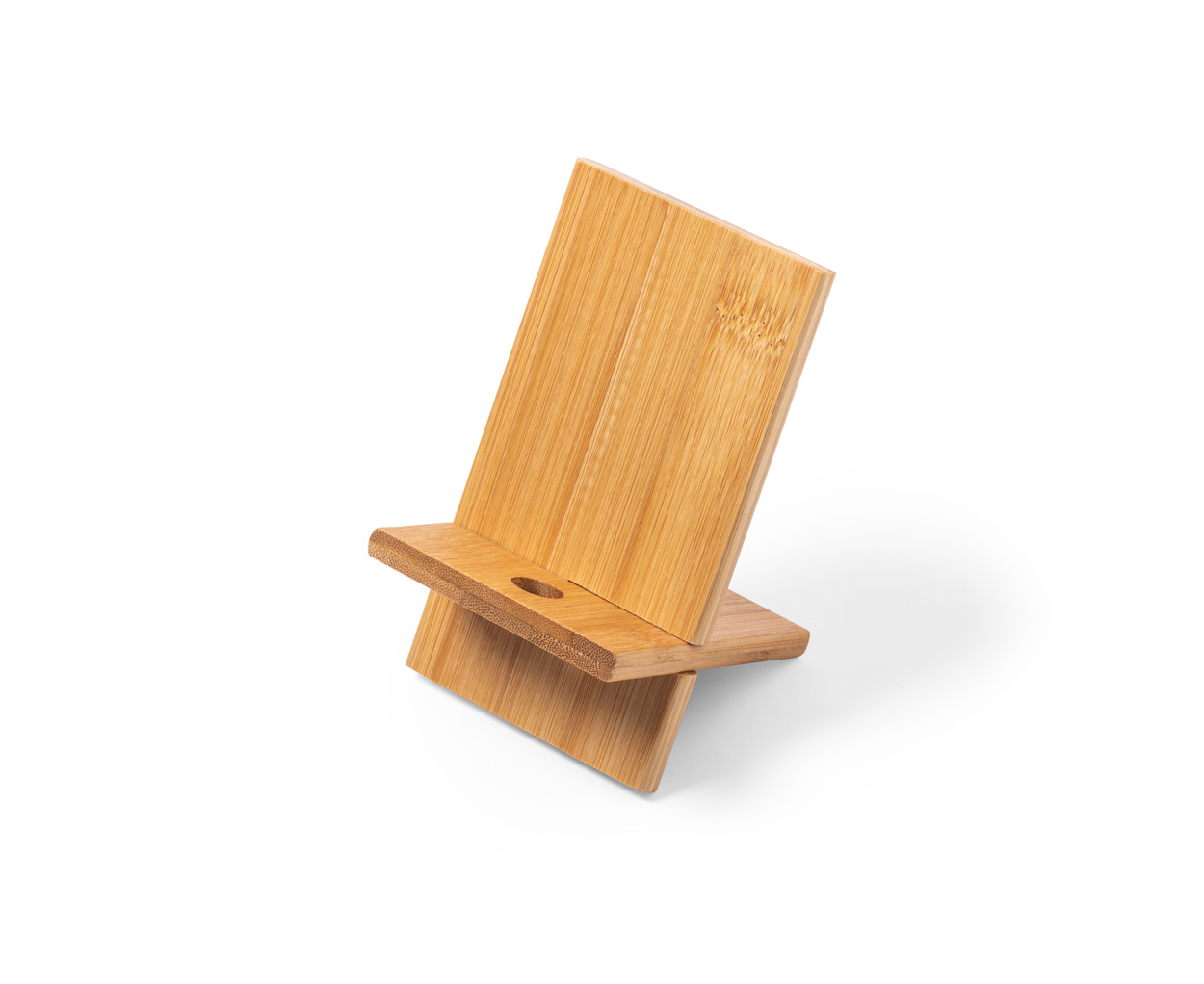 Protok bamboo mobile phone stand - beige