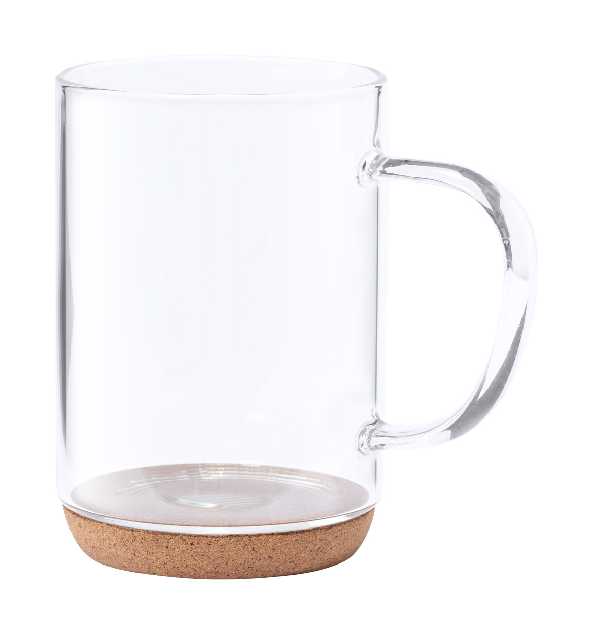 Hindras glass mug - transparent