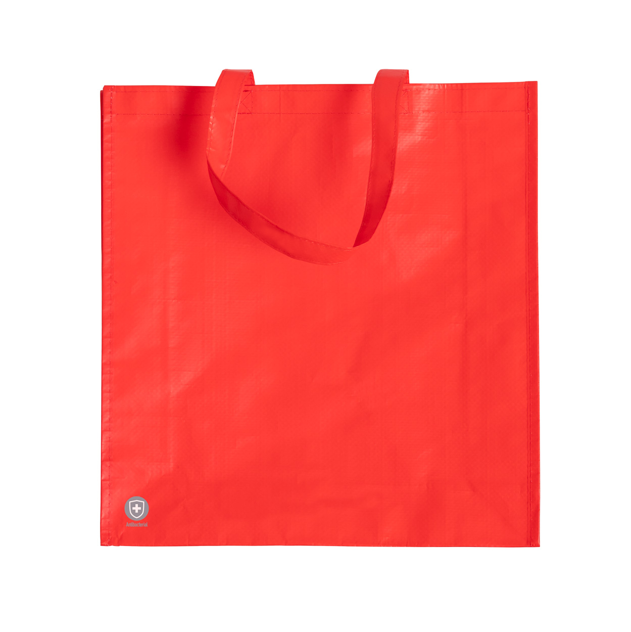 Kiarax antibacterial shopping bag - red