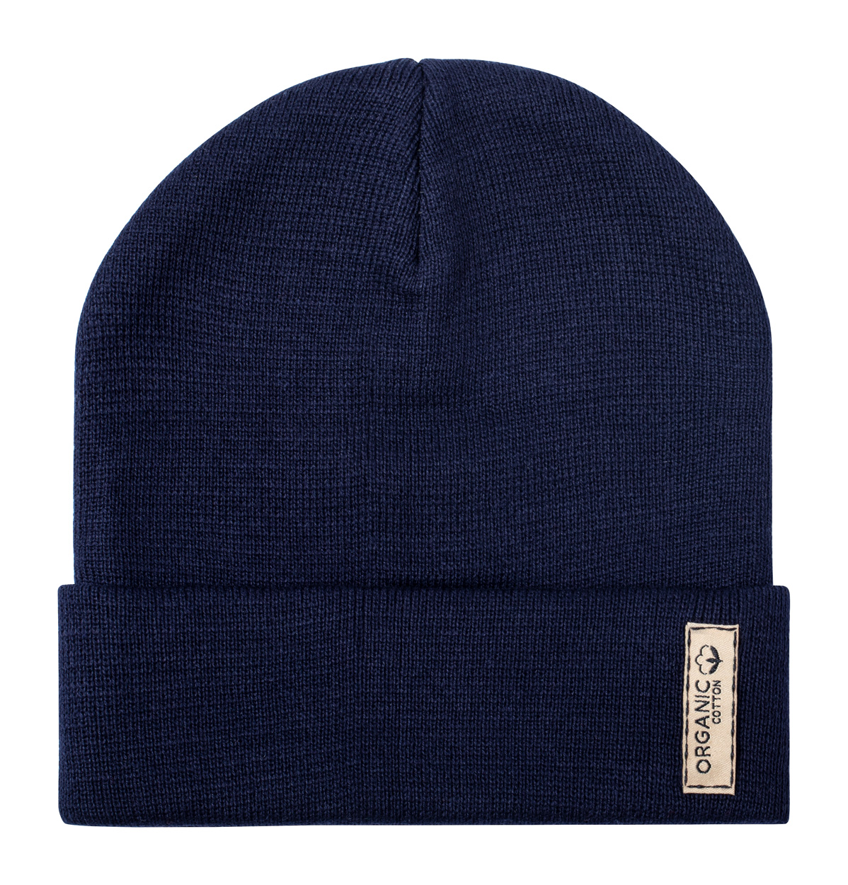 Daison organic cotton winter hat - blue