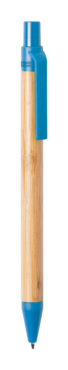 Roak bambusové kuličkové pero - modrá