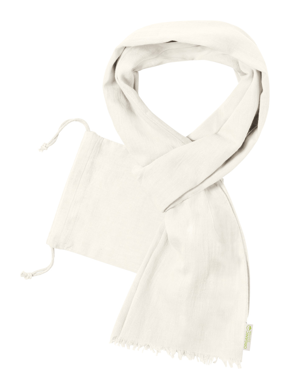 Betty organic cotton scarf - beige