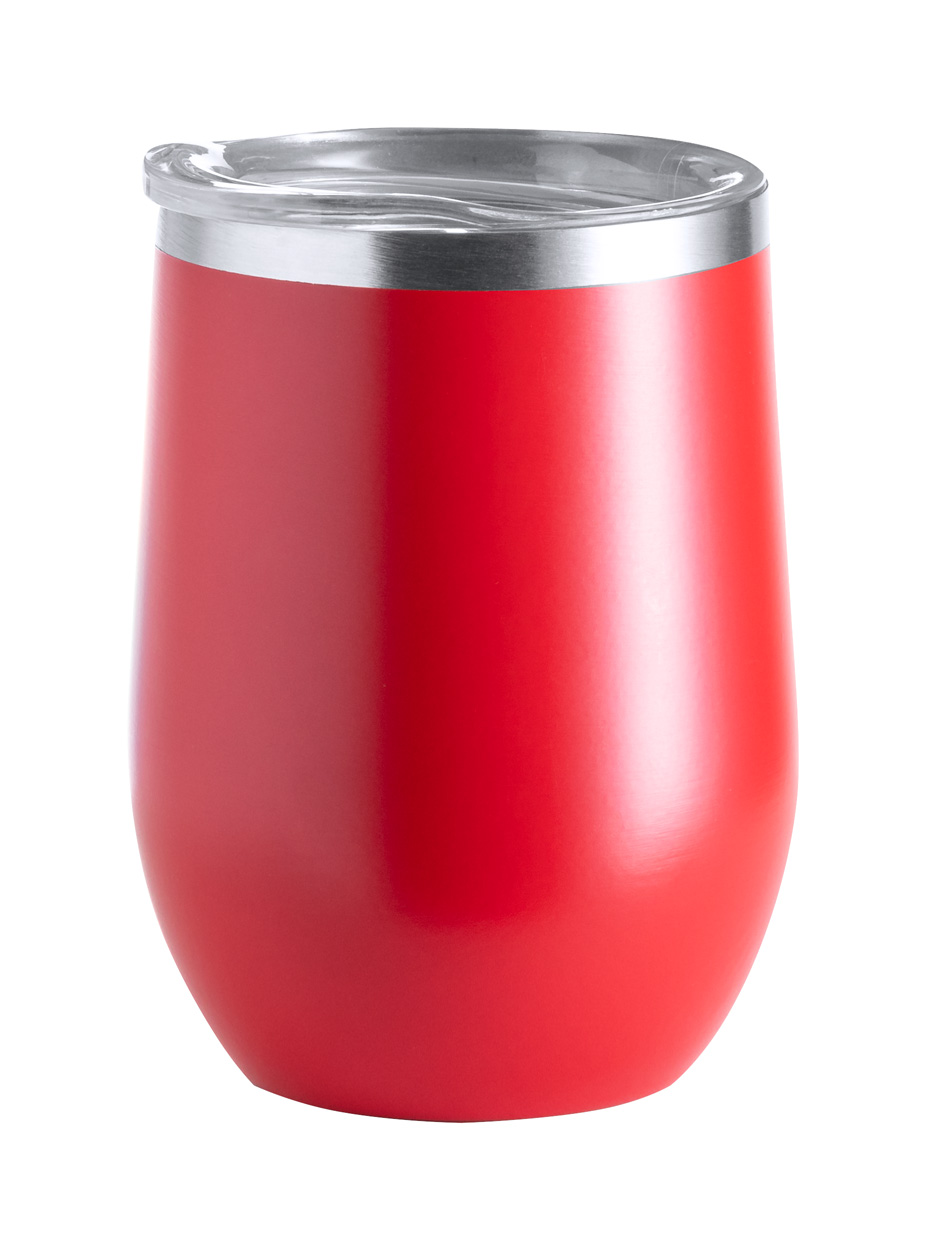 Bobby thermo mug - red