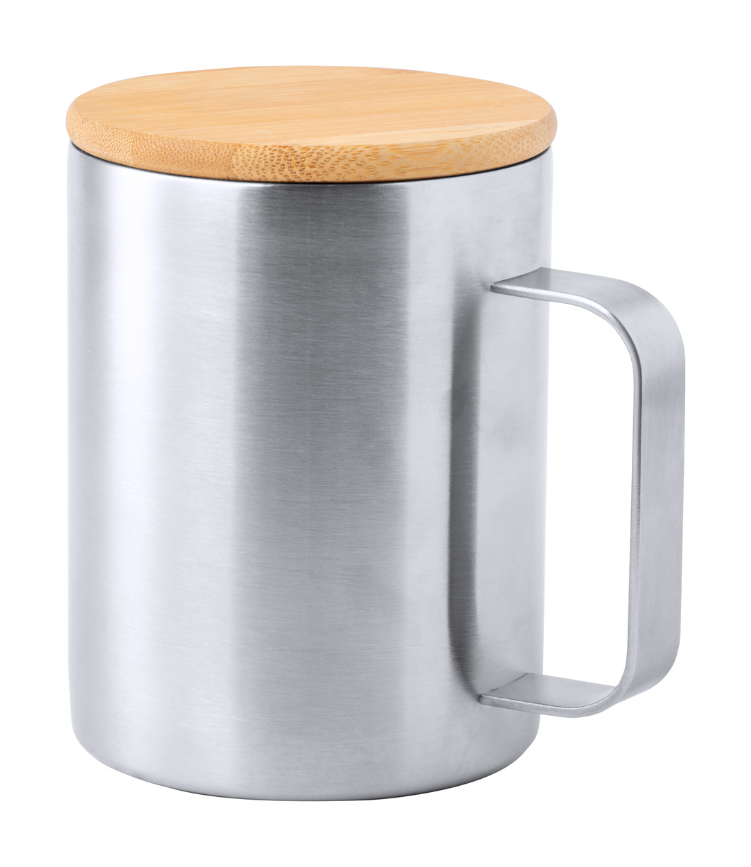 Ricaly stainless steel mug - silver