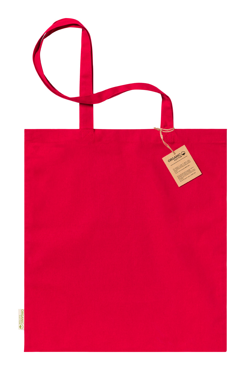 Klimbou cotton shopping bag - red