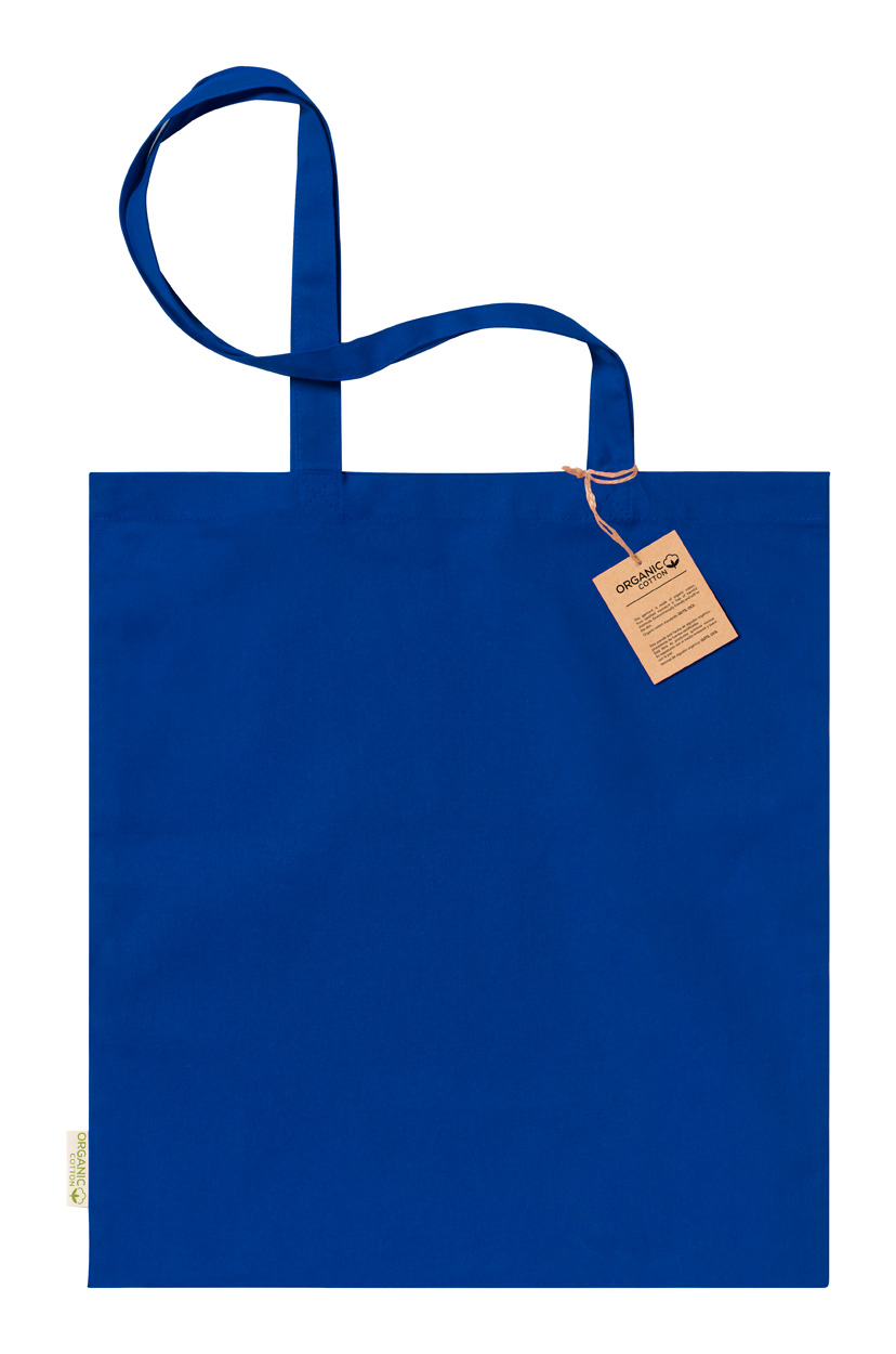 Klimbou bavlněná nákupní taška - modrá