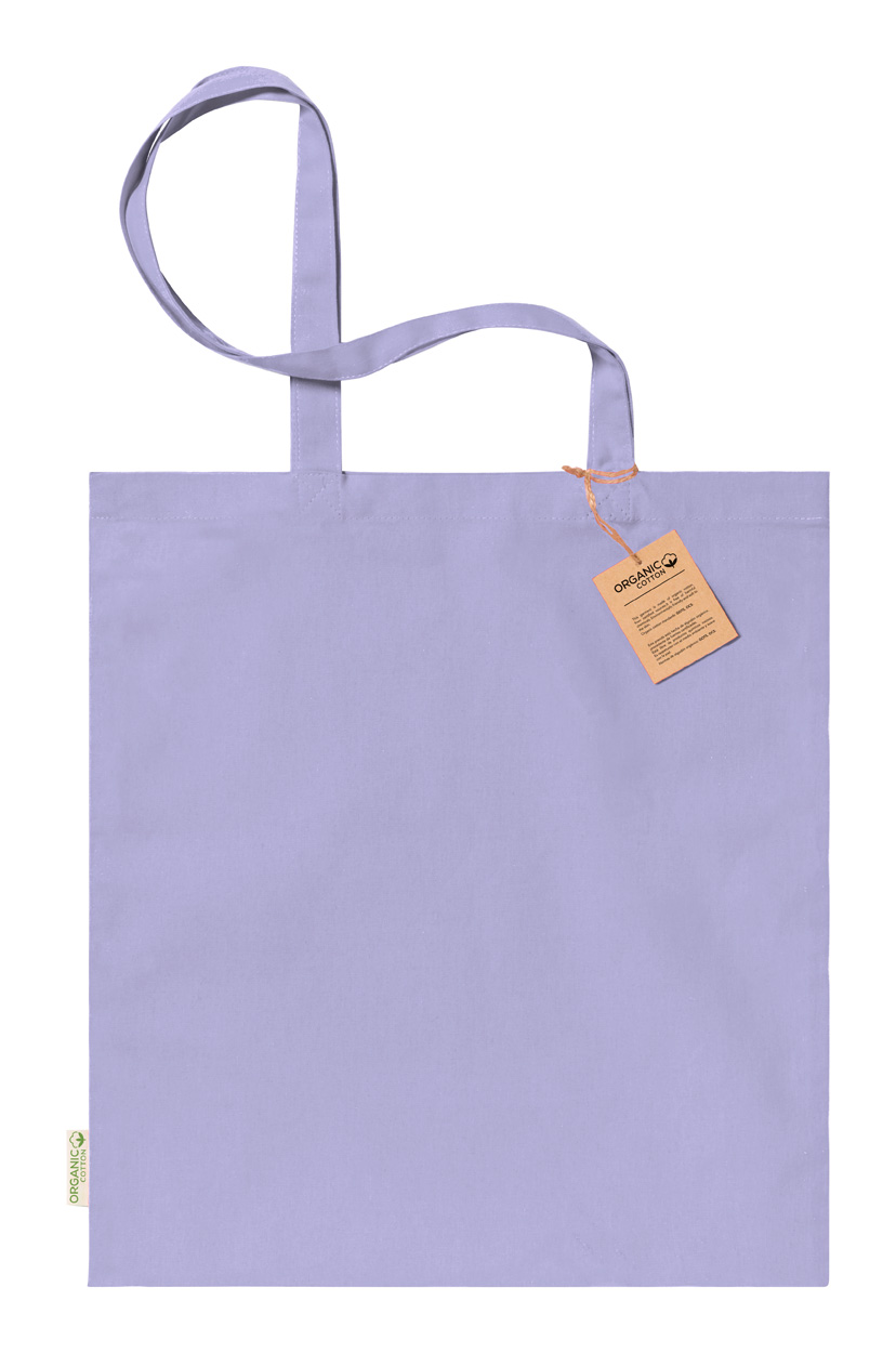 Klimbou cotton shopping bag - violet
