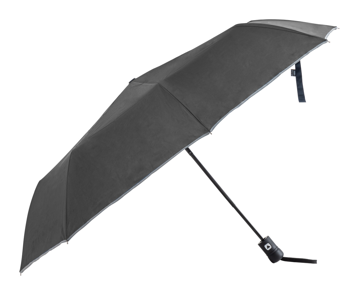 Nereus RPET Regenschirm - schwarz