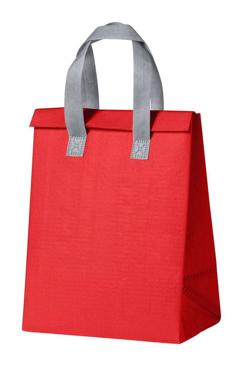 Pabbie cooler bag - red