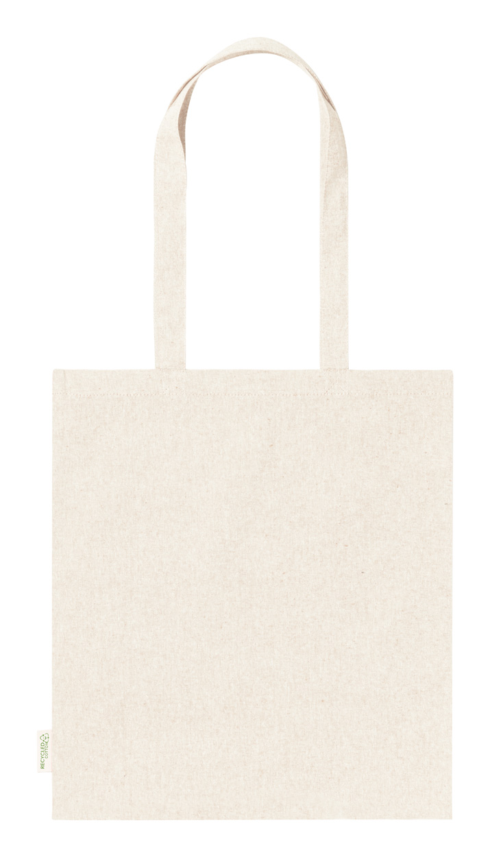 Rassel cotton shopping bag - beige