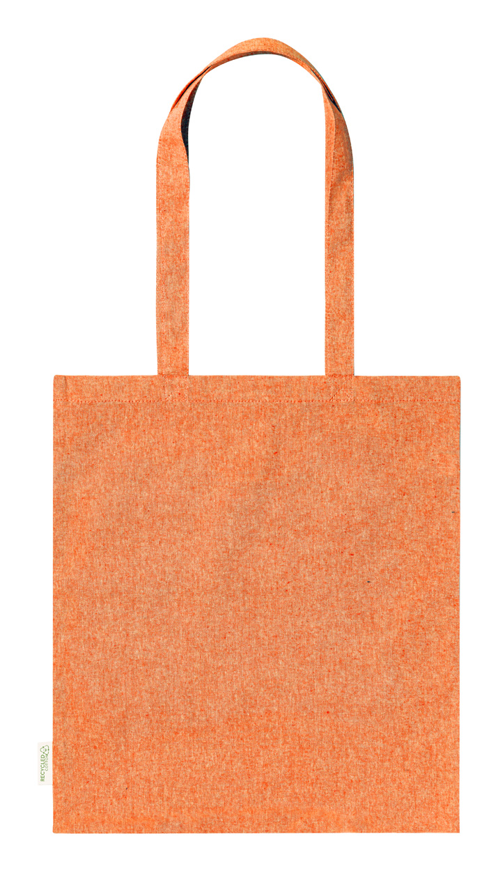 Rassel cotton shopping bag - orange