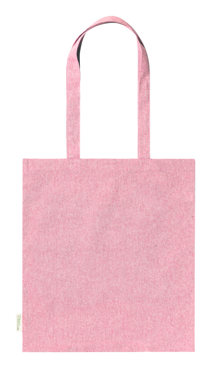 Rassel bavlněná nákupní taška - ružová