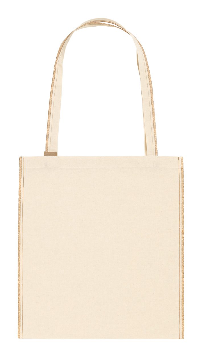 Lombak cotton shopping bag - beige