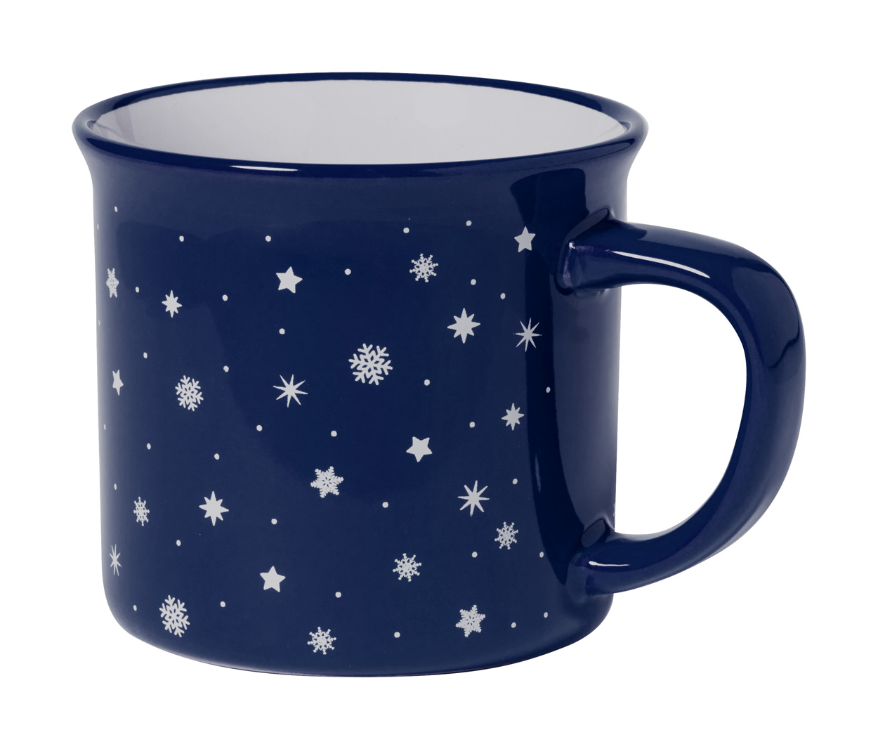Verdux retro Christmas mug - blue