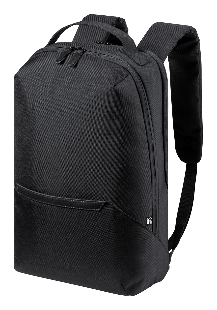 Elanis RPET backpack - schwarz
