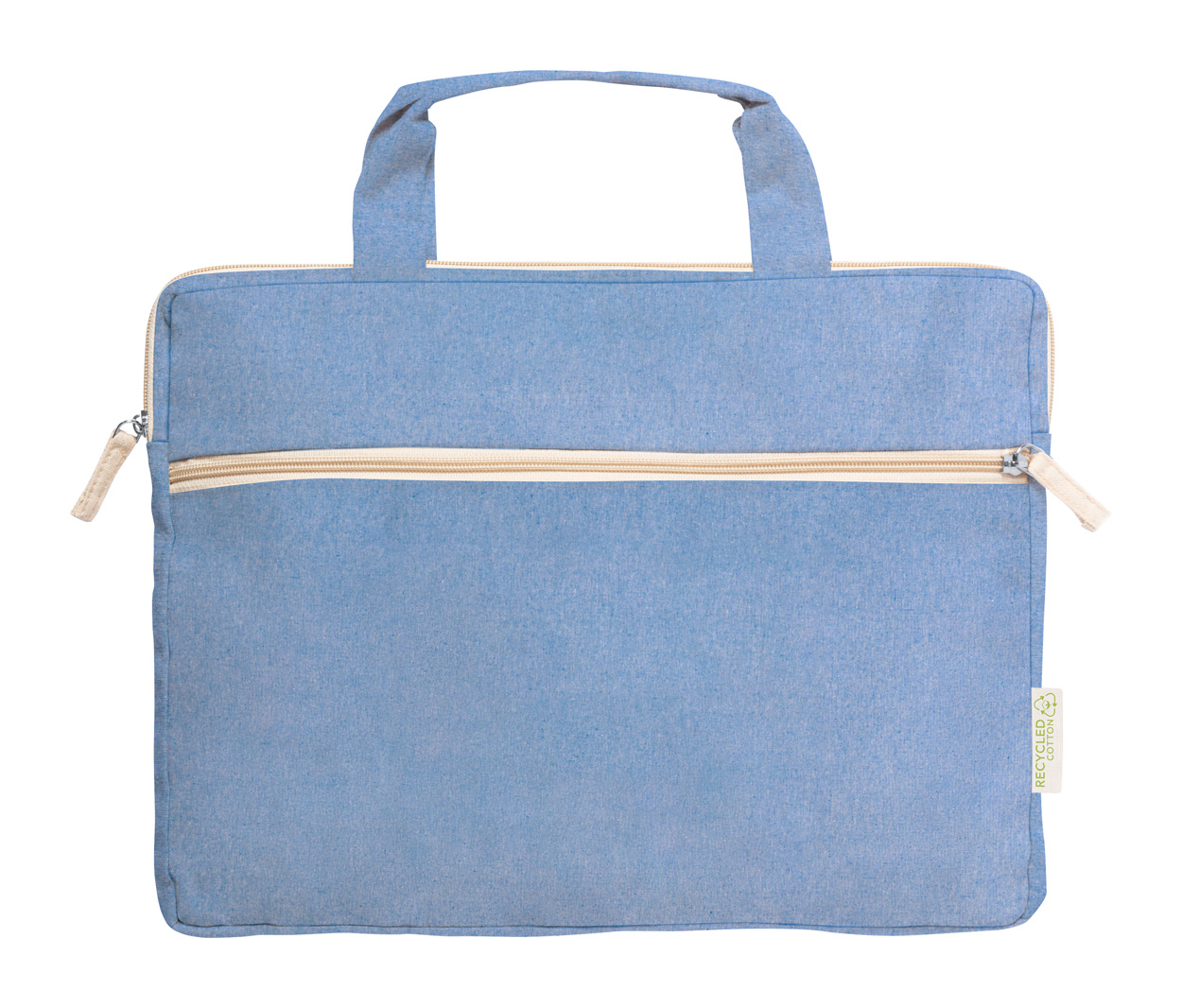 Baiplur cotton document bag - blue