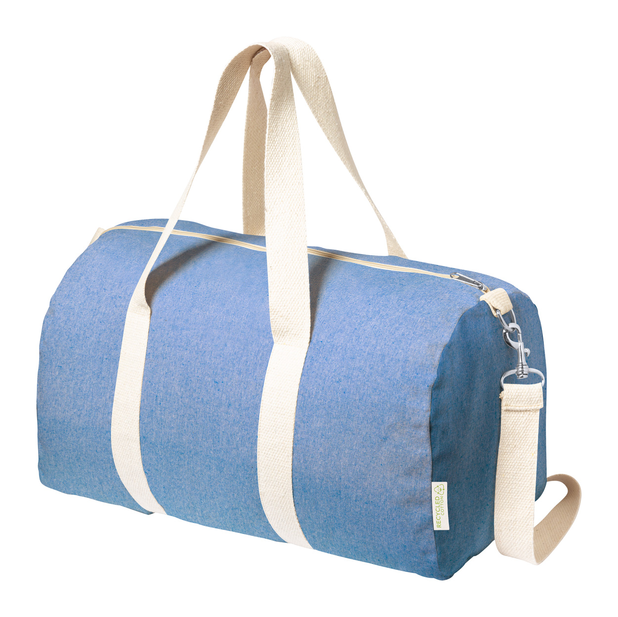 Golduck bavlněná sportovní taška - modrá
