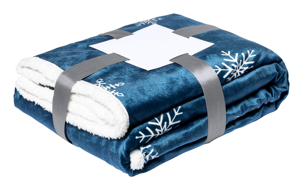 Ricord vánoční deka - modrá