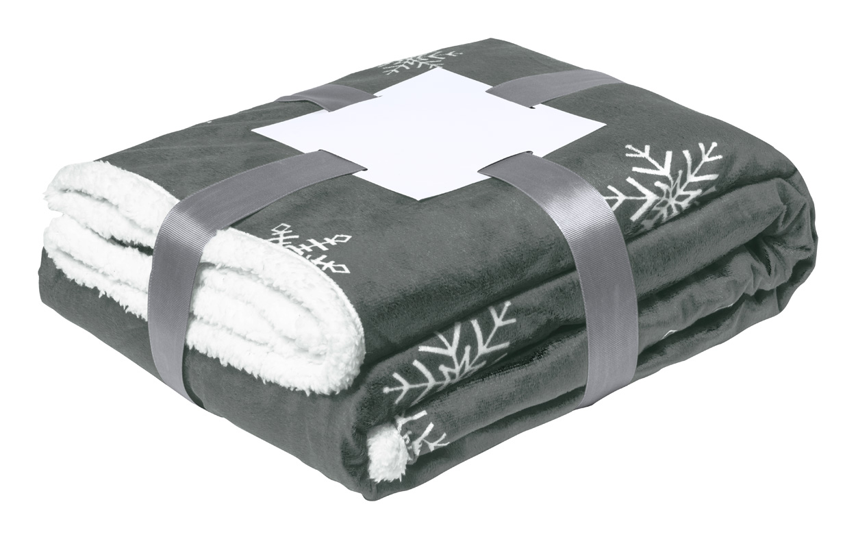 Ricord vánoční deka - šedá