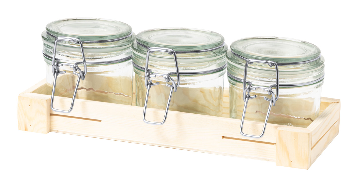 Gaby jars with lids - Transparente