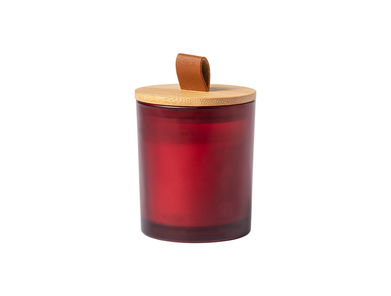Lonka candle, cinnamon - red