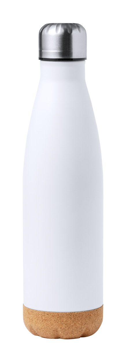 Kraten stainless steel bottle - white