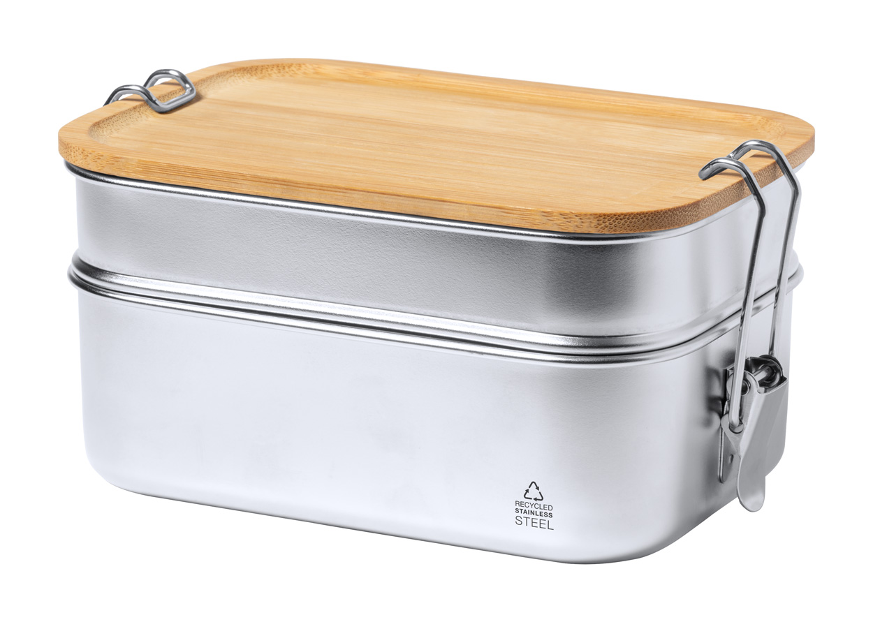 Vickers food box - silver