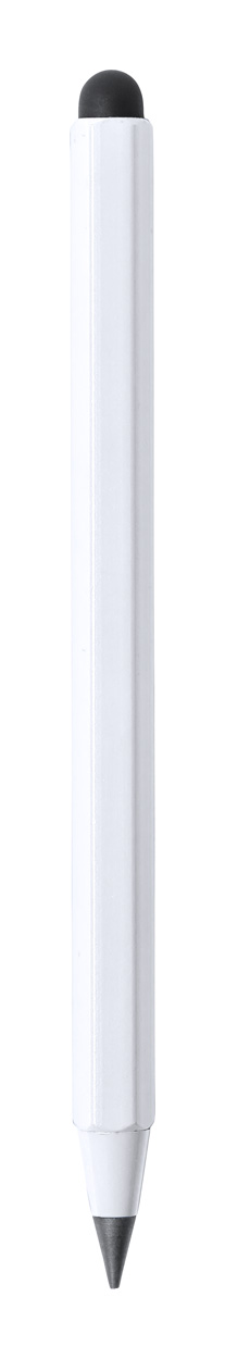 Teluk inkless pen with ruler - white