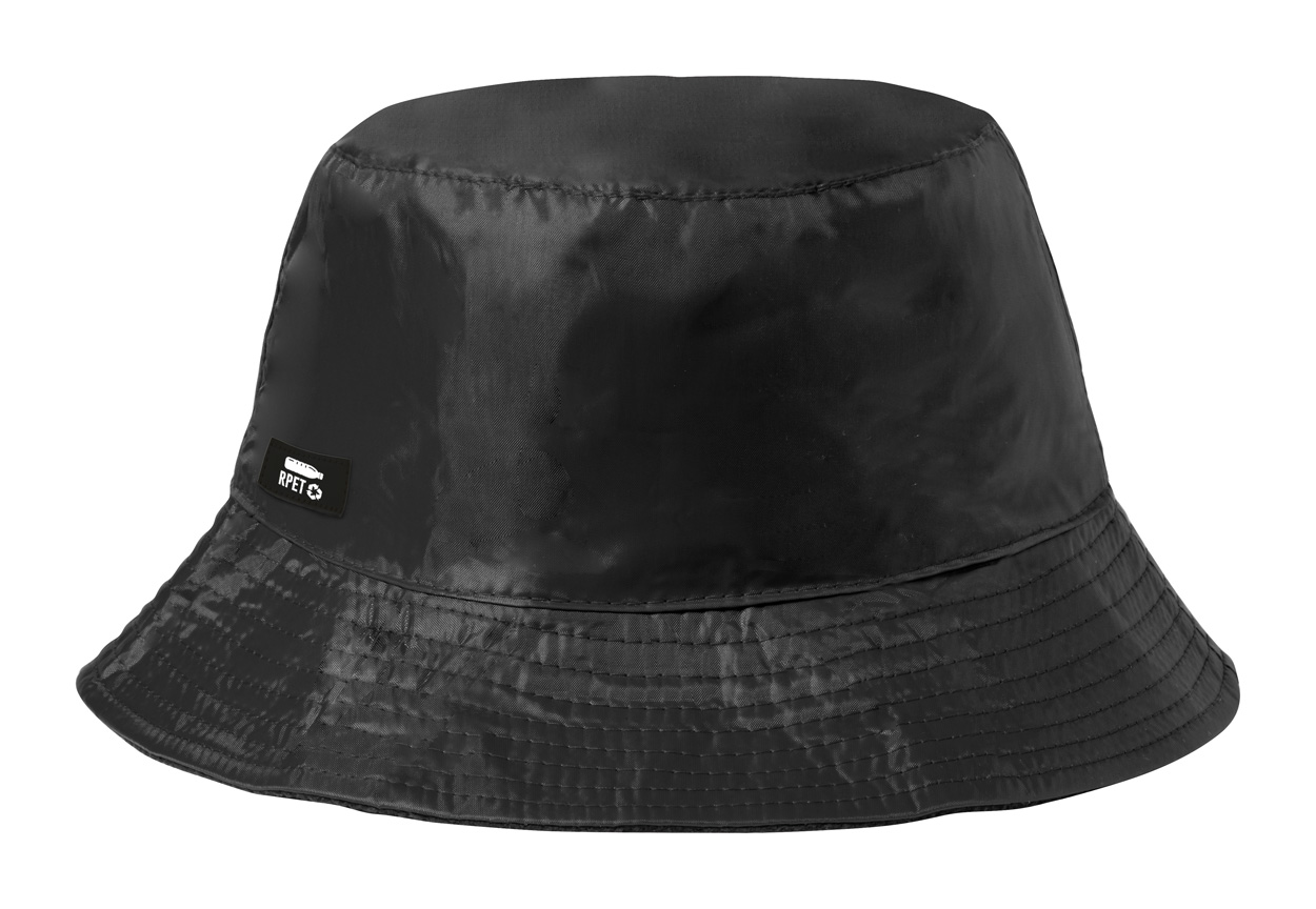Skix RPET rybářský klobouk - čierna