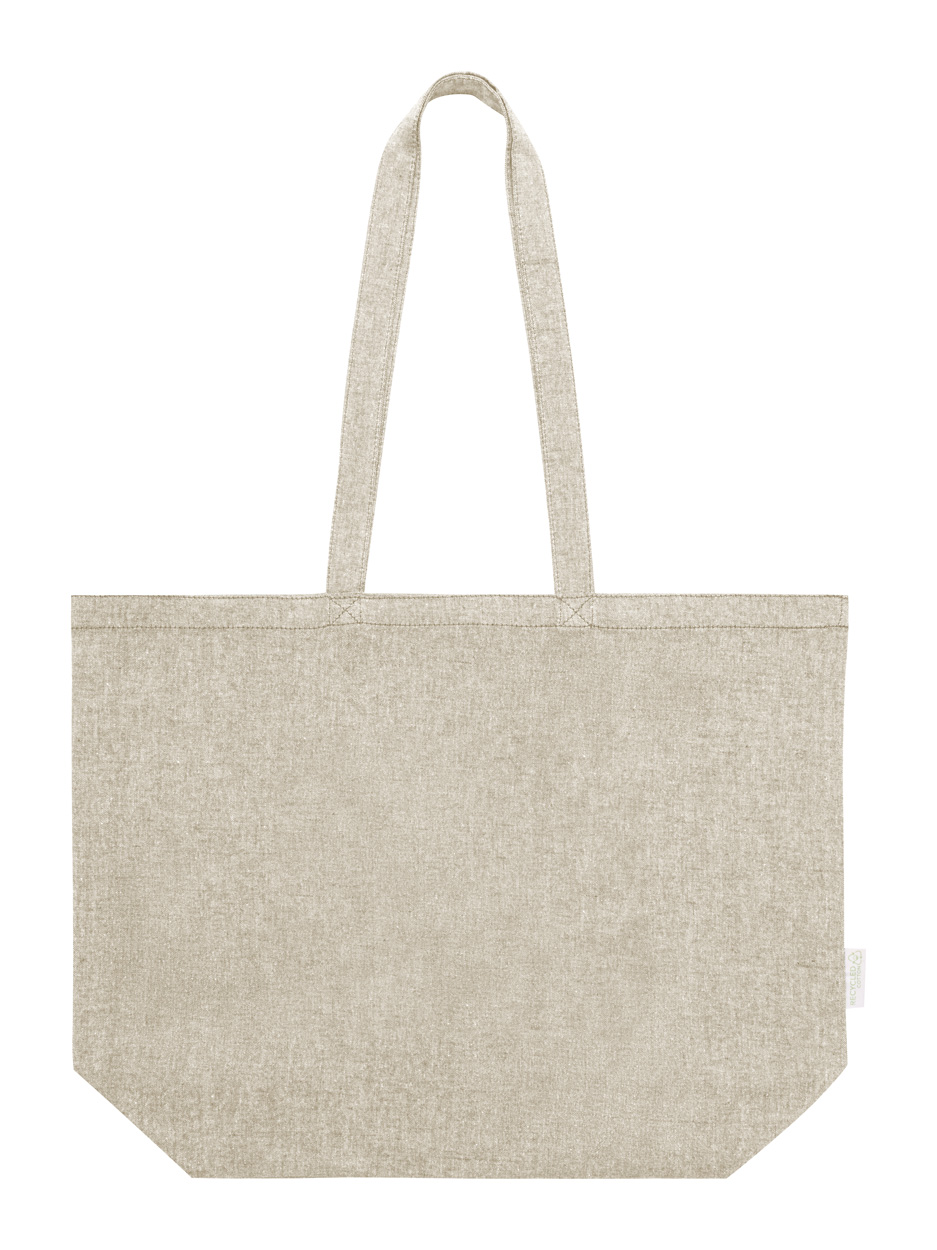 Periad cotton shopping bag - beige